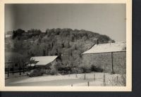 Sticklepath farm in winter