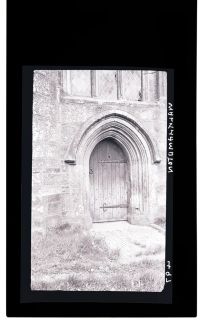 West door of Walkhampton church