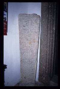 Inscription Stone in Okehampton Church