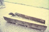 Stone coffin, Buckfast Abbey