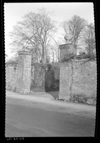 West entrance to the Great House or Plympton House