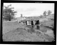 Pizwell Bridge beneath Bellever Tor