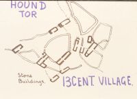 Houndtor village diagram