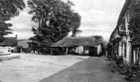 Lustleigh village centre towards the end of the 19th century