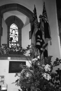 The South-West Corner of Lustleigh Church