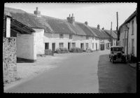 Cottages Along Main Street in Sticklepath