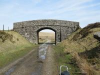 Bridge over the disused Yelverton to Princetown GWR Railway