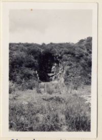 Chamber with seat at Dry Lake workings