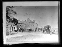 A photograph of a photograph of Rock Hotel