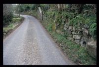 Venville stone built into wall near Moortown