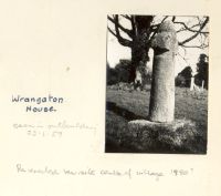 A cross at Wrangaton House