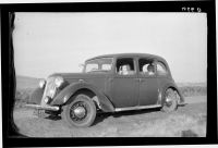 Shirley Taylor in a car