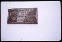 Wall plaque - Templer Quay