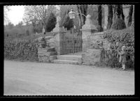 Lew Trenchard churchyard gate