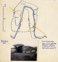 Dolmen on Hawks Tor