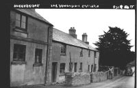 Houses scheduled for demolition in Horrabridge in the 1950s