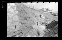 Building work on Plymouth Hoe.