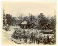 Hele House in the Snow