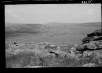 View of the remains of the Plymouth and Dartmoor Railway at Yestor Bottom