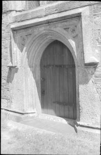 The West Door of Meavy Church