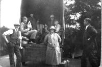 The Morgan-Giles Family Outside of Heemstede, now Mill House