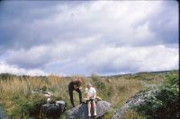 Studying the map at Stony Bottom