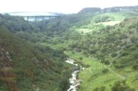 East Okement Valley from Meldon Dam (Crop of da106013)