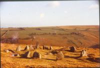 Nine Maidens stone circle, near Belstone