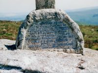 The inscription on Cave Penney Cross