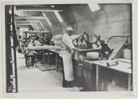 Section of making department at Honiton pottery