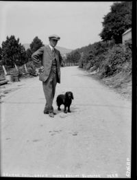 George Shellabeer, water bailiff, Burrator, 1925