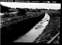 Disused leat near the approach to the railway station in Yelverton