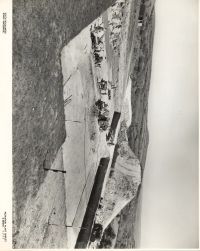 Early construction of the filtration plant at Shipley