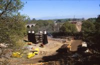 Okehampton by-pass under construction