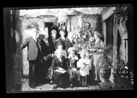 Family group at  Moorside, Christmas 1936.