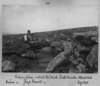 George French at Foale's Arrishes Prehistoric Settlement