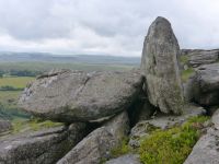 Propped Stone Yar Tor 1