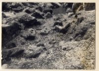 Blowing house, mortar stones and moulds at Nosworthy