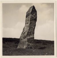 Longstone menhir on Shuggledown