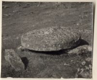 Stone grinding wheel at Merrivale