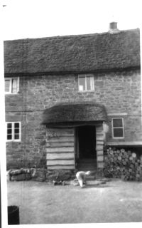 Mill Farm porch, mid-1950s?