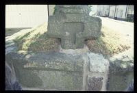 Moretonhampstead Cross at the site of the Cross Tree.