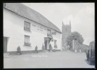 Ring O'Bells Hotel + church, Winkleigh