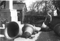 Manaton church bells awaiting rehanging after restoration