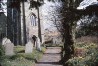 Sourton churchyard