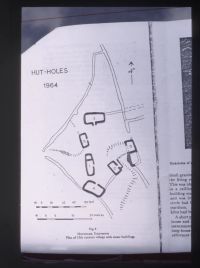 Sketch Plan of Drywell Cross Hut Holes 