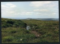 16/46 Fur Tor, Hare Tor from Cut Hill 18/8/1991