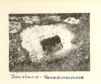 A cross base at Dousland