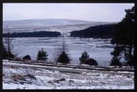 Ice on Venford Reservoir