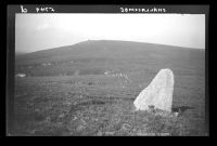 End stone of Challacombe Stone Row